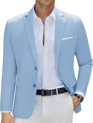 COOFANDY Mens Suit Jacket Slim Fit Two Button Blazer Lightweight Casual Sport Coats in Saudi Arabia