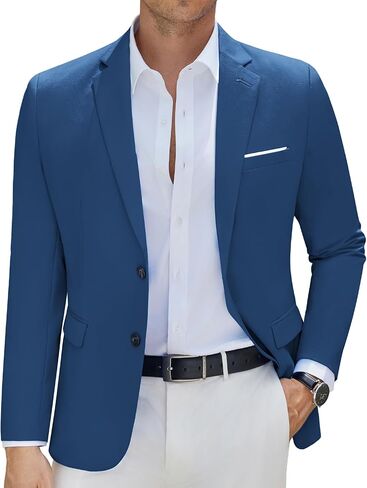 COOFANDY Mens Suit Jacket Slim Fit Two Button Blazer Lightweight Casual Sport Coats in Saudi Arabia