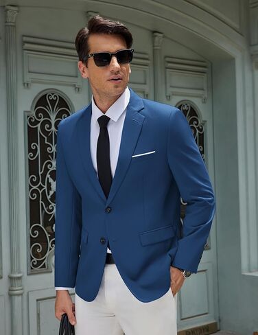 COOFANDY Mens Suit Jacket Slim Fit Two Button Blazer Lightweight Casual Sport Coats in Saudi Arabia