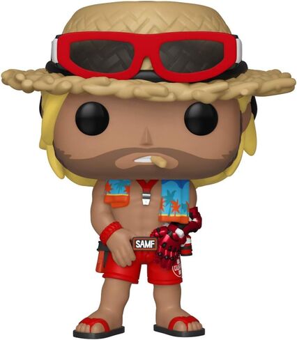فانكو بوب! Overwatch Lifeguard Beach McCree 2019 ملصق مشترك لاتفاقية الصيف الحصرية لـ SDCC in Saudi Arabia