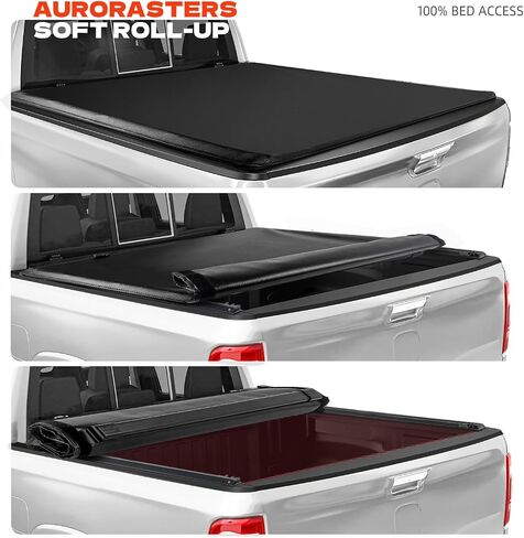 Hard Tri-Fold Truck Bed Tonneau Cover for 2015-2024 Chevy Colorado/GMC Canyon 6.2FT(74") Standard Bed in Kuwait