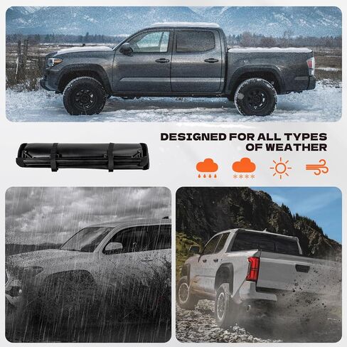 Hard Tri-Fold Truck Bed Tonneau Cover for 2015-2024 Chevy Colorado/GMC Canyon 6.2FT(74") Standard Bed in Kuwait