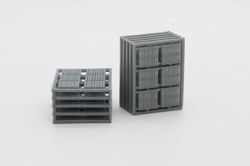 Generic N Scale Pallets Skids, 2 Sets of 30, undefined in Saudi Arabia