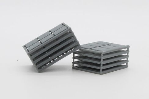 Generic N Scale Pallets Skids, 2 Sets of 30, undefined in Saudi Arabia