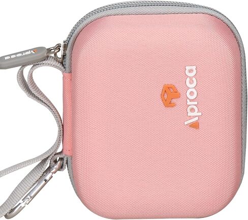 Aproca Blue Hard Travel Storage Protective Case, for Phomemo M02 Label Maker Pocket Printer Mini Sticker Printer and Roll Papers in Saudi Arabia