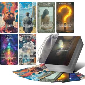 The Truth Oracle Cards, Oracle Cards Deck with Meanings on Them, Oracle Tarot Cards for Beginner, Revealing The Truth