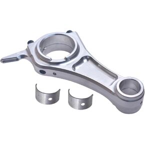 3.323" Billet Aluminum Connecting Rod (+020) With Bearings For Honda GX200 For Tillotson For Chinese Clones 160cc 200 cc Engines Go Kart Mini Bike