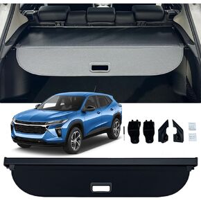 Retractable Cargo Cover for 2024 2025 Chevrolet Trax, Trunk Cargo Cover Luggage Security Shade Cover for 2024-2025 Chevy Trax Shielding Shade Anti-Peeping Luggage Privacy Screen, Carbon Fiber