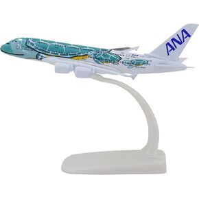 TANG DYNASTY(TM 1:500 15cm A380 ANA Sea Turtle Metal Airplane Model Plane Toy Plane Model (Orange) in Kuwait