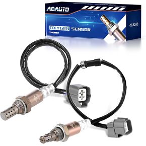 Air Fuel Ratio O2 Oxygen Sensor 234-4733 234-9064 Upstream and Downstream Fit for Honda Element EX/LX/SC/DX 2003-2011 L4 2.4L Replace#2344733 2349064 36531-PND-A21