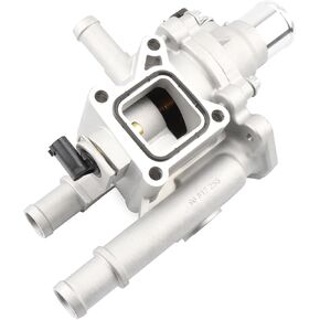 مجموعة مبيت ترموستات من الألومنيوم وأجهزة استشعار متوافقة مع Chevy 1.8L 1.6L - 2011-2015 Cruze 1.8، 2016 Cruze Limited 1.8، 2012-2018 Sonic، 2013-2020 Trax - 15-81816، 902-033، 25192228، 55564890 in Kuwait