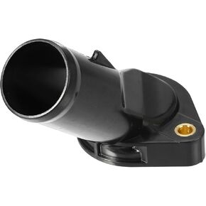 No.4666149AA Engine Coolant Thermostat Housing Assembly for Jeep Wrangler 2007-2011 / Inner Water Pump Thermostat/Durable Plastic / 1Pcs Black