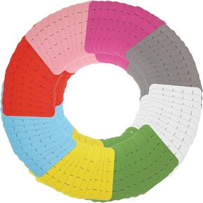 Frcctre 2000 Pcs 8 Colors Price Tags, 1.3"Lx1.9"H Clothing Tags Coupon Tags Merchandise Marking Tags Labeling Tags Paper Tags for Handmade Clothing Jewelry Crafts