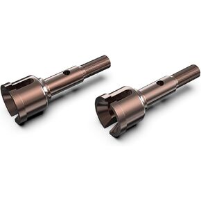AMORIL 2PCS Upgraded S2 Alloy Steel Rear Wheel Shaft for Mini 1/10 Remote Control Truck RZ001G-A,Part Number R11145