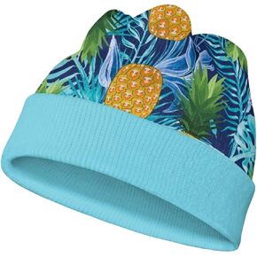 Cute Fun Graphic Beanie Hats for Boys Girls Fall Winter Casual Knit Warm Soft Cuffed Beanies