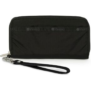 LeSportsac Tech Wallet Wristlet (Recycled Black)