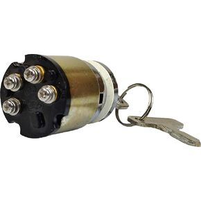 Starter Ignition Switch 1012415 Compatible with Club Car Club Car DS Gas Golf Cart 1983.5-1995 w/ 2 Keys