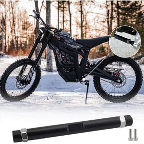 YEBEICO Foot Peg Support Brace for Talaria Sting MX3 MX4, CNC Billet Aluminum Foot Support Rod Foot Bracket for Electric Dirt Bike Talaria Sting Accessories Black