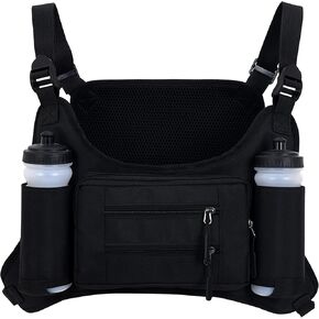 Sports Chest Bag for Men,water Resistant Chest Pack,running Pack for Workouts Lightweight Running Undershirt for Workout, Running and Cycling with Cell Phone Holder and Extra Storage