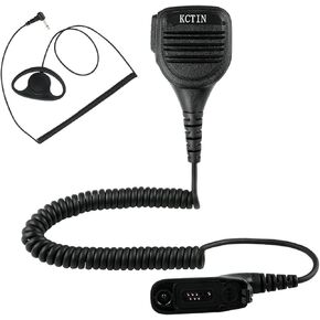 Speaker Mic for Motorola APX XIR XPR Series Walkie Talkies with 3.5mm Earpiece for Radios APX4000 APX6000 APX7000 APX 8000 XPR6350 XPR6550