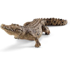 Schleich Wild Life, Realistic Wild Animal Toy for Boys and Girls, Crocodile Toy Figurine with Movable Jaw
