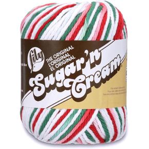 Lily Sugar'N Cream Ombres-Mistletoe Cotton Yarn