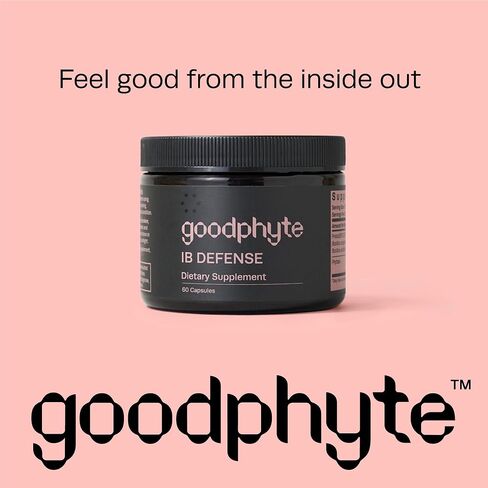 60 كبسولة Goodphyte (كمية شهر واحد) إنزيم هضمي ممتاز لتوفير الراحة من القولون العصبي والإمساك والانتفاخ والغازات وعسر الهضم | تمتص المزيد من المغذيات الدقيقة وتشعر بالتحسن (60 قطعة) in Saudi Arabia