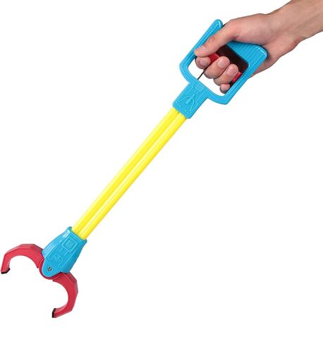 Tbest Hand Grabber Toy Garra Garbage Picker,Robot Hand,Childrens Toy Grabber Stick,Stick Claw Grabber Toy Children Intelligence Toy Hand Claw Grabber Kids Grabbing Pick Up Toys Green(Yellow) in Saudi Arabia