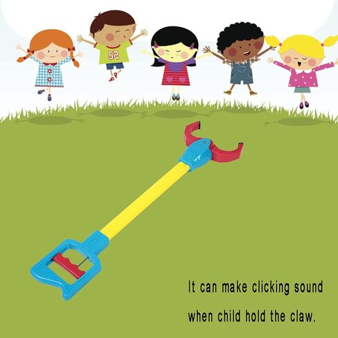 Tbest Hand Grabber Toy Garra Garbage Picker,Robot Hand,Childrens Toy Grabber Stick,Stick Claw Grabber Toy Children Intelligence Toy Hand Claw Grabber Kids Grabbing Pick Up Toys Green(Yellow) in Saudi Arabia