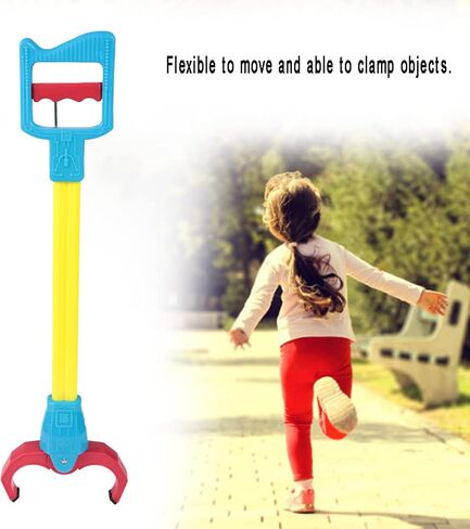 Tbest Hand Grabber Toy Garra Garbage Picker,Robot Hand,Childrens Toy Grabber Stick,Stick Claw Grabber Toy Children Intelligence Toy Hand Claw Grabber Kids Grabbing Pick Up Toys Green(Yellow) in Saudi Arabia
