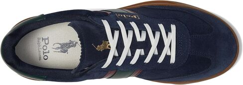حذاء رياضي رجالي من POLO RALPH LAUREN مصنوع من جلد الغزال التراثي in Saudi Arabia