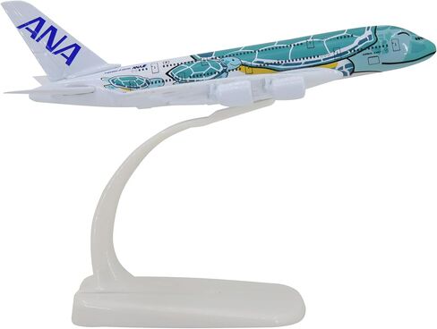 TANG DYNASTY(TM 1:500 15cm A380 ANA Sea Turtle Metal Airplane Model Plane Toy Plane Model (Orange) in Kuwait