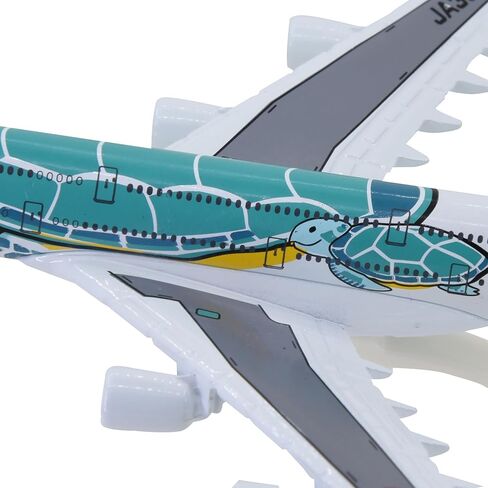 TANG DYNASTY(TM 1:500 15cm A380 ANA Sea Turtle Metal Airplane Model Plane Toy Plane Model (Orange) in Kuwait
