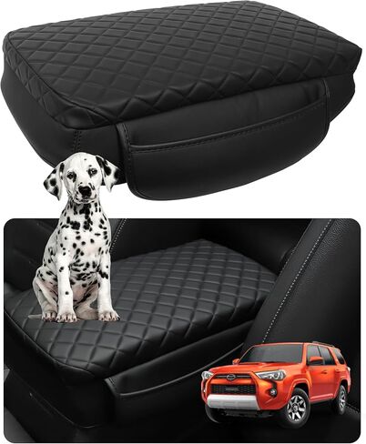 Console Cover for Toyota 4Runner 2010-2023 2024 Armrest Cover Leather Center Console Cover with Pockets Arm Rest Pad Middle Console Lid Cover for 4runner Accessories (for 4Runner 2010-2024) in Saudi Arabia