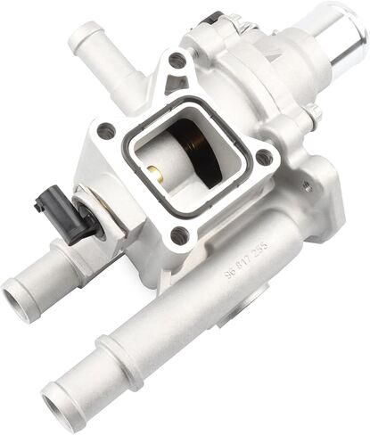 مجموعة مبيت ترموستات من الألومنيوم وأجهزة استشعار متوافقة مع Chevy 1.8L 1.6L - 2011-2015 Cruze 1.8، 2016 Cruze Limited 1.8، 2012-2018 Sonic، 2013-2020 Trax - 15-81816، 902-033، 25192228، 55564890 in Kuwait