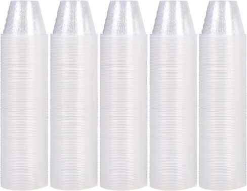 Disposable, Graduated, Plastic Medicine Cups - Bulk Set (1000), 1 Ounce Cups with Volume, Dosage Measure-for Mixed Pills, Liquid Medication Measuring, DIY Arts & Crafts/Mixes, Mouthwash in Saudi Arabia