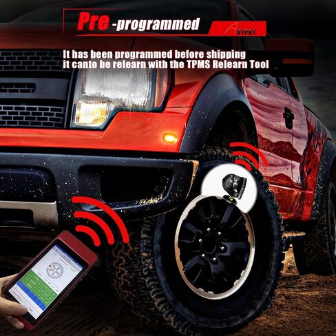 Pre-Programmed TPMS Sensor 315Mhz Fits for:-Buick Cascada Enclave Encore Envision Lucerne Lacrosse,for:-Saab 9-59-4x,for:-Saturn Aura Outlook OE#13598771 13586335 4313085Z03 10394110(4Pcs) in Saudi Arabia