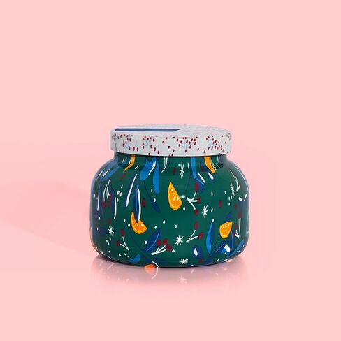 شمعة معطرة برائحة اليقطين الأزرق كابري - شمعة عطلة مميزة بنمط اللعب - شمعة فاخرة من مزيج شمع الصويا - شموع طويلة الأمد - شمعة اليقطين - شمعة كبيرة - شموع الخريف (19 أونصة) in Kuwait