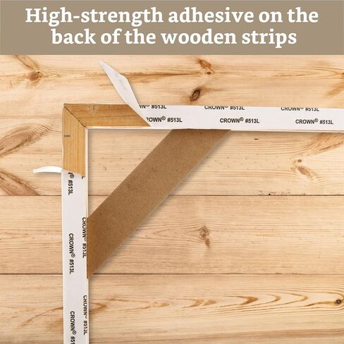 4 Pcs Canvas Frames, 12" x18" Canvas Stretcher Bar with Accessories, Solid Wood Canvas Frame for Oil Painting and Wall Art in Saudi Arabia