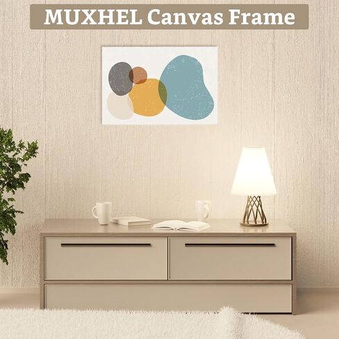 4 Pcs Canvas Frames, 12" x18" Canvas Stretcher Bar with Accessories, Solid Wood Canvas Frame for Oil Painting and Wall Art in Saudi Arabia