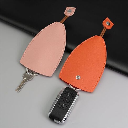 6 PCS Creative Pull-Out Cute Large Capacity Car Key Box, Protective Pull-Out Key Box, Pull-Out Car Key Box, PU Leather Pull-Out Key Cover in Saudi Arabia