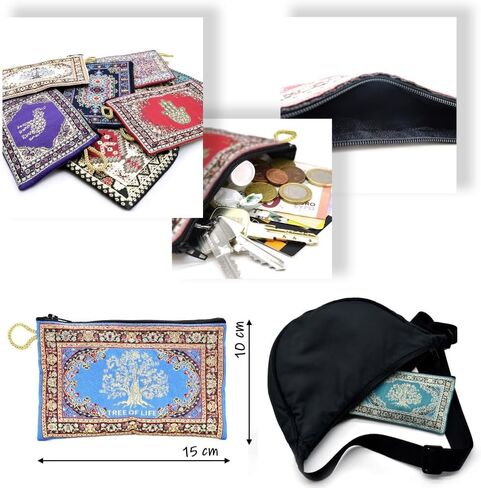 BDM Turkish Purse, Tree of Life, Lucky Purse, Bag Toiletry Bag, Women and Girls. in Saudi Arabia