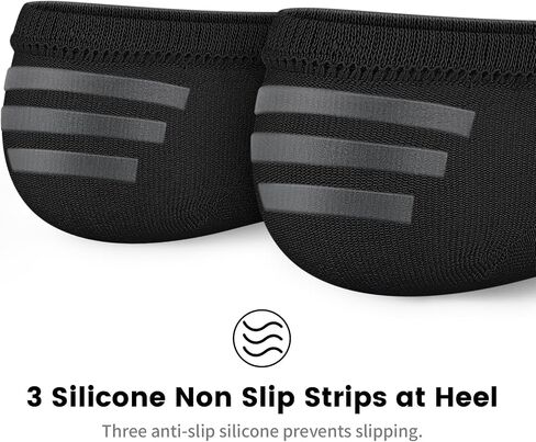 wernies No Show Socks Men 10 Pairs Low Cut Socks Thin Casual Invisible Socks with Non Slip Grips in Saudi Arabia