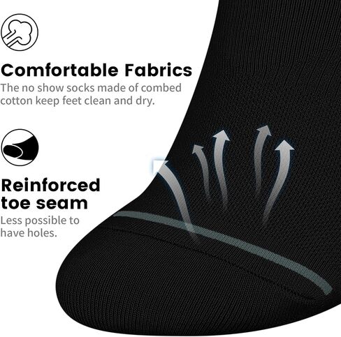 wernies No Show Socks Men 10 Pairs Low Cut Socks Thin Casual Invisible Socks with Non Slip Grips in Saudi Arabia