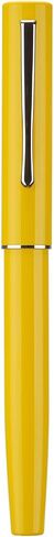 Hongdian C2 Fountain Pen Fine Soft Nib, Lemon Yellow & Classic Retro Design Metal Pen with Ink Converter in Saudi Arabia