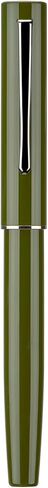 Hongdian C2 Fountain Pen Fine Soft Nib, Lemon Yellow & Classic Retro Design Metal Pen with Ink Converter in Saudi Arabia