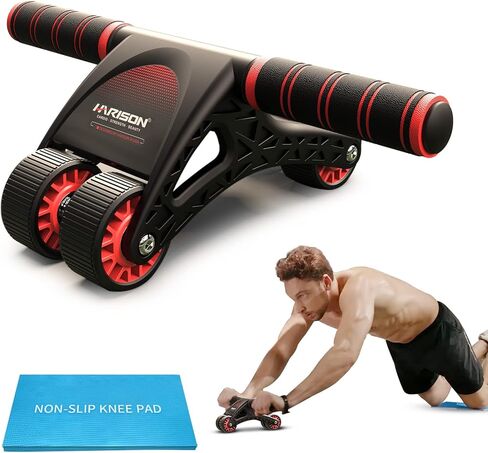 عجلة هاريسون آب رولر للتمارين الأساسية - آب رولر لتمرين البطن للرجال والنساء in Kuwait