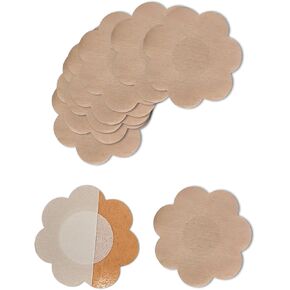 40 pcs Nipple Pasties -Disposable, Invisible No Show Nipple Covers, Hypoallergenic & Self-adhesive Breast Petals 6cm