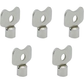 YAPIKAN Radiator Bleeding Air Valve Key, Radiator Key for Bleeding Old and New Home Radiator, Radiator Small Bleeder Valve Water Key Square, Plumbing Tool Valve Loose Key for Radiator, 5 Pieces