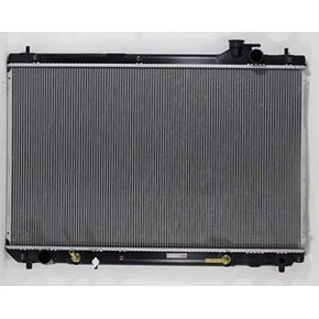 Radiator - Pacific Best Inc. Compatible/Replacement for 2849 04-07 Toyota Highlander V6 Without Tow Package - Plastic Tank Aluminum Core